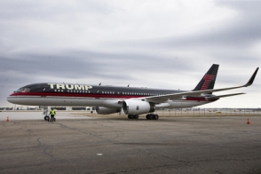 Самолет Трампа получил повреждение в аэропорту Нью-Йорка